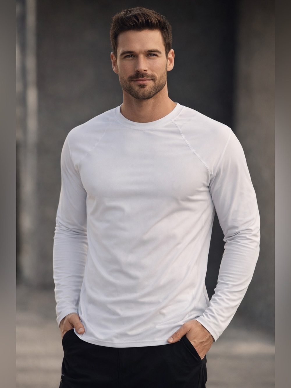 Tommie Copper Compression Shirt Sz M Long Sleeve White Copper & Zinc Infused